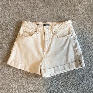 Wild Fable Cream Jean Shorts